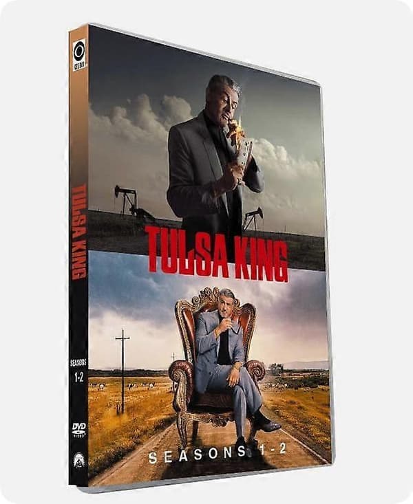 Tulsa King: Den komplette sæson 1 & 2 (DVD, 2024, 6-Disc Box Set) engelsk version