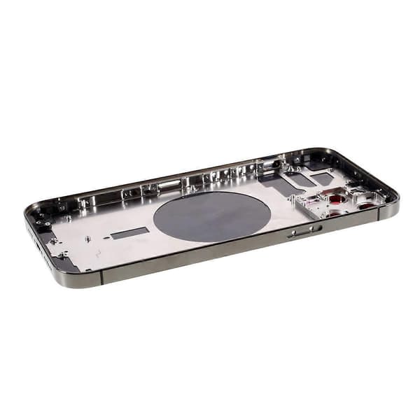 [LCS]Til iPhone 12 Pro Max Bagbatterihus Dæksel+Midterpladeramme+Sideknapper, EU-version Multicolor Graphite