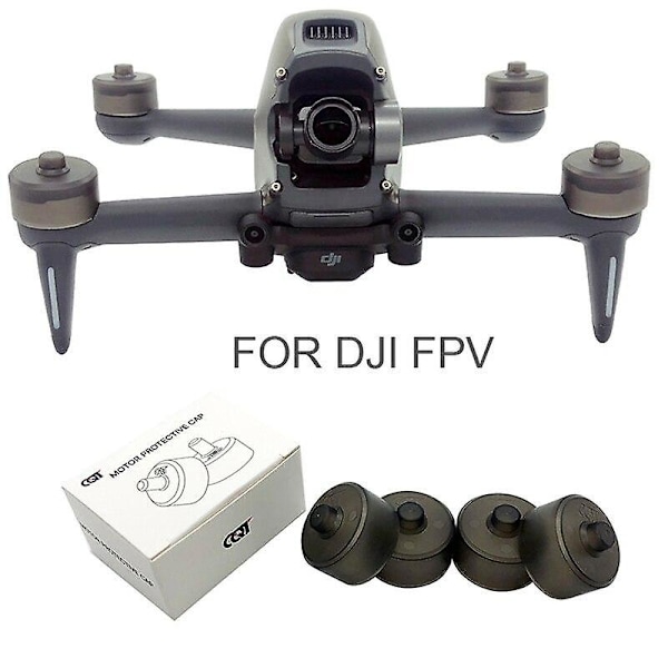 4 stk. opgraderet motorbeskyttelse støvtæt beskyttelsesetui silikone motorbeskyttelse til DJI FPV Combo drone motorbeskyttelse drone tilbehør