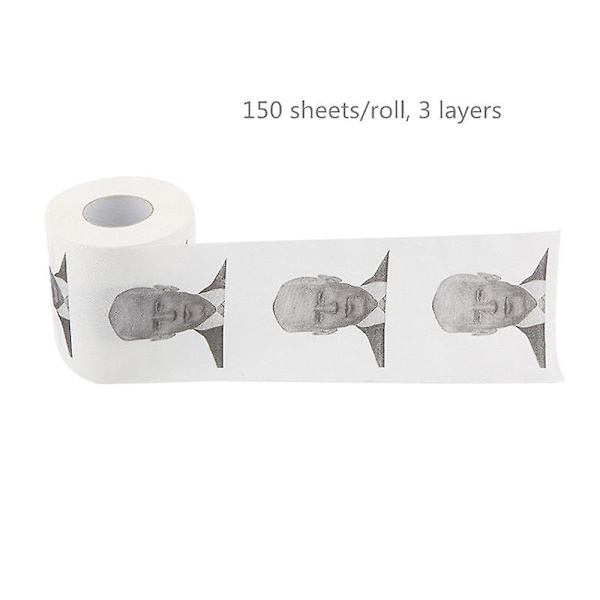 3-lags Biden Toiletpapir Præget Blød Overflade