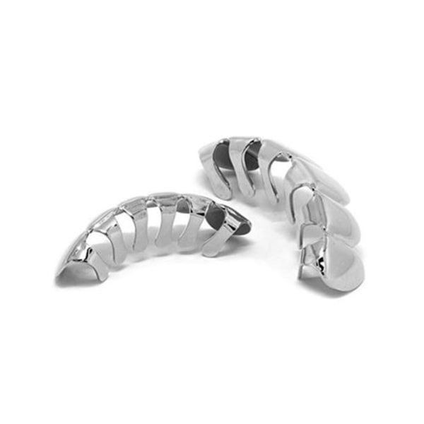 SHOP-STORY - Hip Hop Grillz Stil Tandset - Silver¨¦