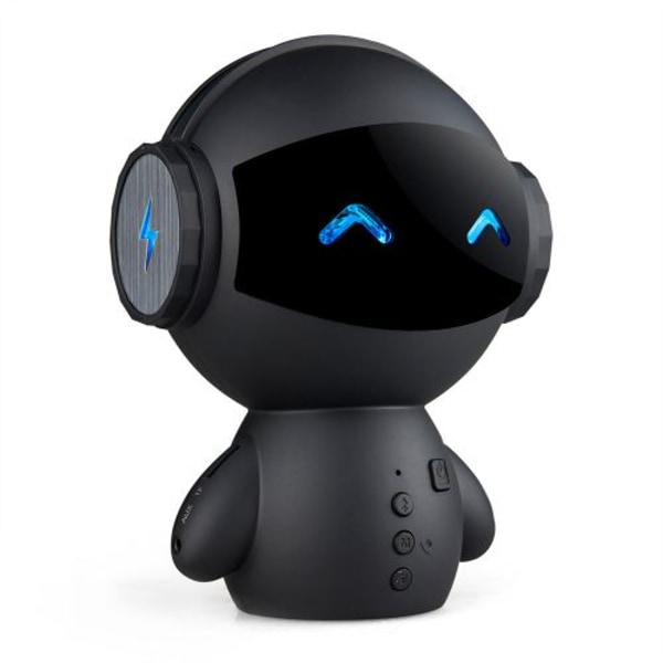 Mini Robot Soundbox Bluetooth-högtalare Streamium Center AUX-stöd