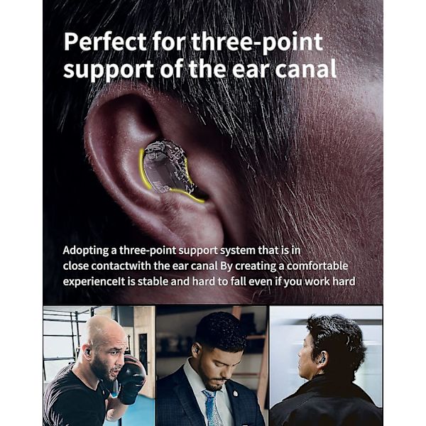 Bluetooth-kuulokkeet, Mini Ultralight langattomat Bluetooth 5.0 -kuulokkeet