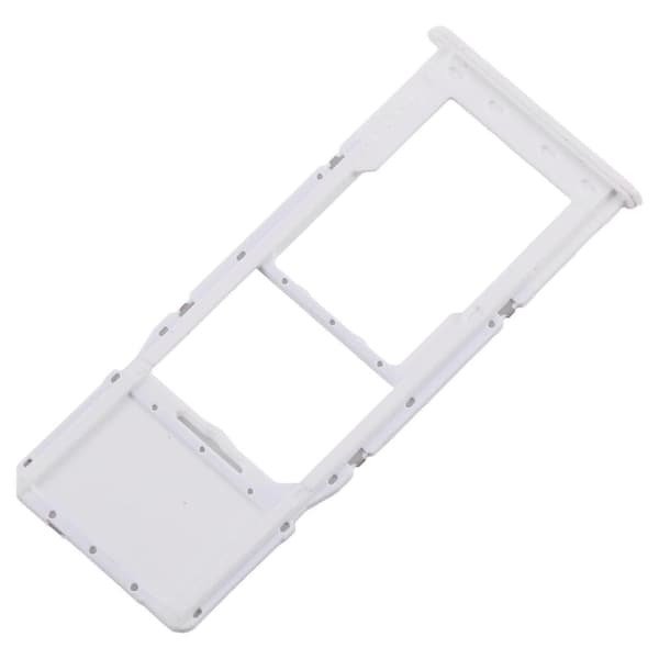 (Ny) For Samsung Galaxy A13 SM-A135 KOMPATIBEL SIM + Micro SD-kortskuff White
