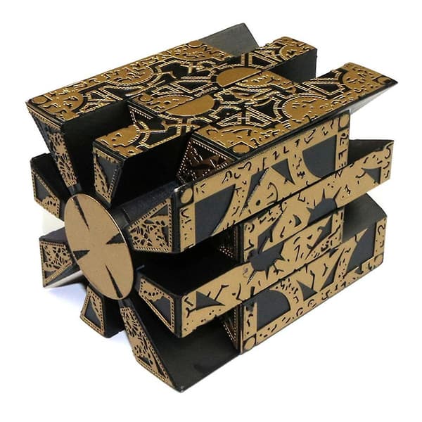 [LCS]1:1 Hellraiser Puzzle Box Rörlig Lament Horror Terror Figurer Filmserie Hellraiser Square