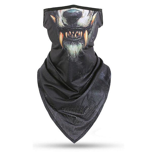 (3D Aimal Print K) Børne Balaclava Ansigtsvarmer Maske Hals Tørklæde Tube Snood Biker Bandana til Drenge og Piger