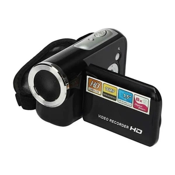 [LCS] Unisex Mini DV digitalt videokamera HD-kamera (sort)