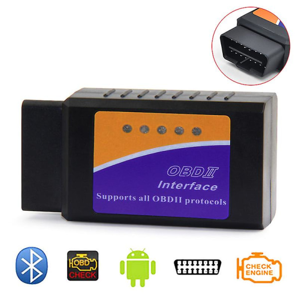 Bluetooth Wifi V1.5 Bil Diagnostikverktyg Scanner För Android Ios Windows För Obd2
