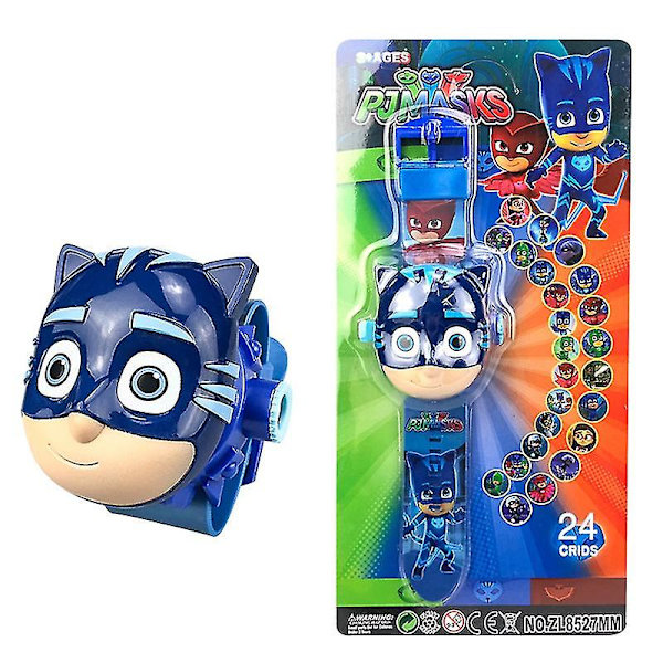 Barnleksaker Klocka Actionfigur Avengers 3 Spiderman Hulk Ironman Figur Modell Leksaker Elektronisk Pajamas Man