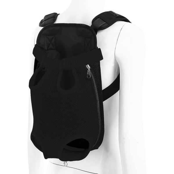 Handsfree Justerbar Ryggsäck Resväska För Husdjur Raser Utomhus Mesh*Black