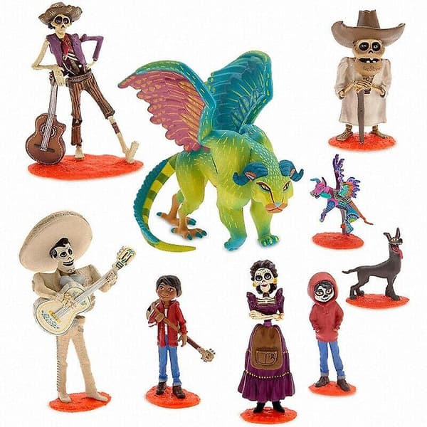 [LCS]stk Coco Movie Action Figur sæt Legetøj Miguel