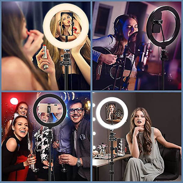 Selfie Ring Light med Tripod Stativ style3