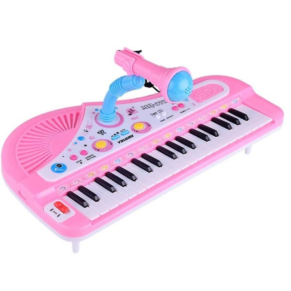 Kid Elektronisk tangentbord Piano Orgel Musikalisk tangentbord Musikinstrument 37 tangenter Instrument Toy Baby Present