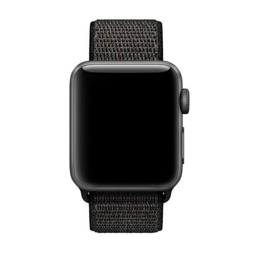 [LCS] Nylon borrelåsarmbånd til din Apple Watch Series