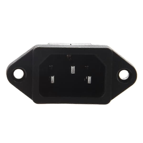 [LCS]IEC 320 C14 hanstik 3 ben PCB panel strømindgangsstik jn