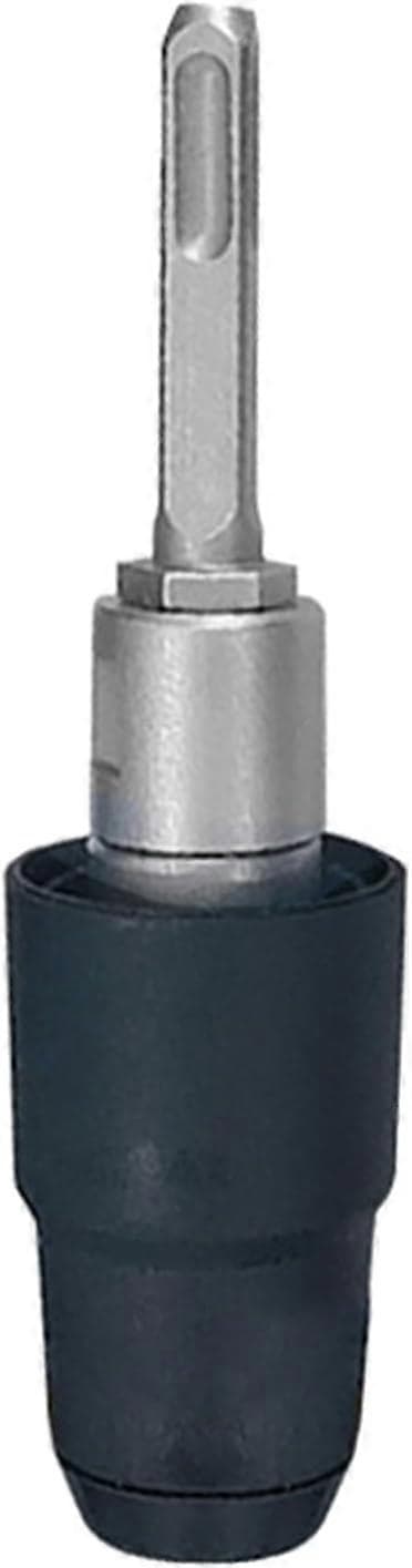 8 1/4 tommers adapter i legert stål for SDS Plus og SDS Max borhammere i svart utførelse, SDS Plus til SDS Max adapter