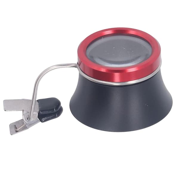 [LCS] Lup 10X med PE-plastclips, reparationslup til observation af urdele og smykker