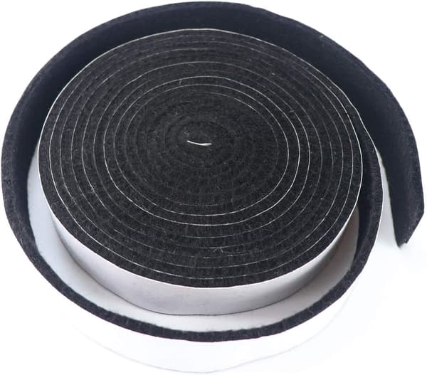 [LCS]Black High Temperature Sealing Strip with Flame Retardant Insulation BBQ Grill Sealing Strip