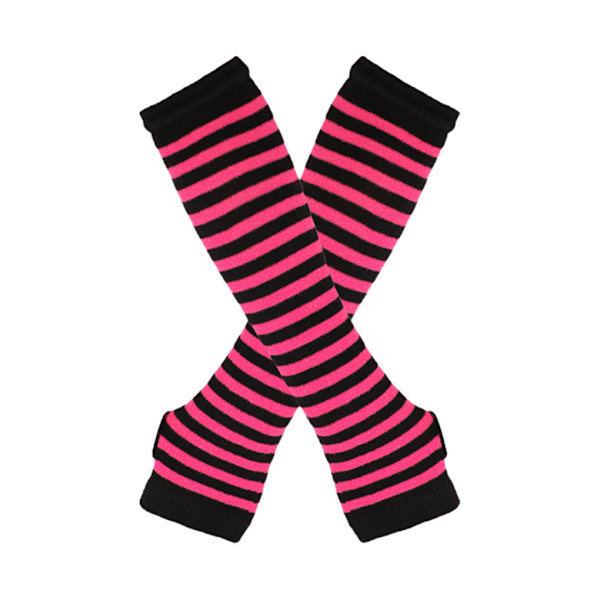 1/2/3/5 Knæhøje Strømper til Tykke Lår Lette at Bære og Fås i Rosarød og Sort 1Set rose red and black