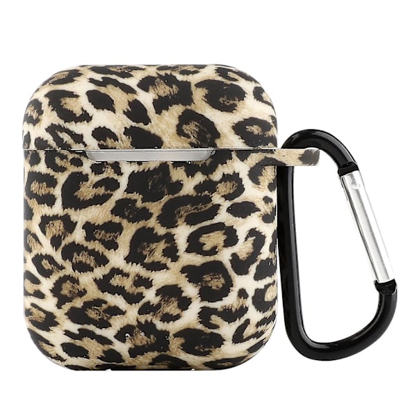 Kreativt silikoneetui til Airpods 2 Leopard