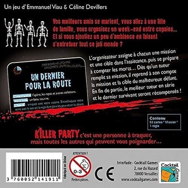 Killer Party - Jeu De Socit - Asmodee