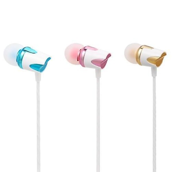 Kannettavat USB Type-C -liitäntäiset langalliset nappikuulokkeet mikrofonilla