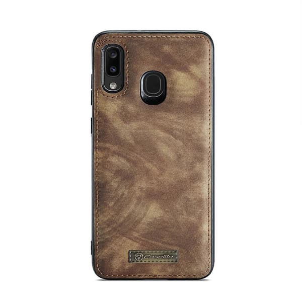 [LCS]Läderfodral kompatibelt med Galaxy S10e Brown