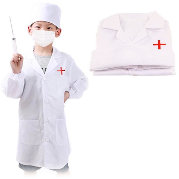 Barn rollspel Kostymer, läkare white