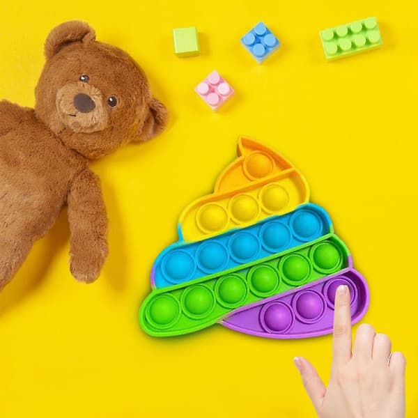 [LCS]Push Bubble Fidget Sensory Toy black