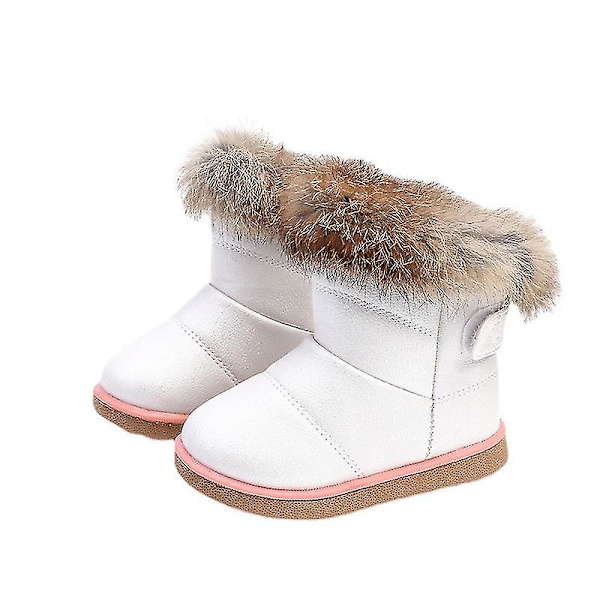 Lumisaappaat taaperoille tytöille ja pojille white 27