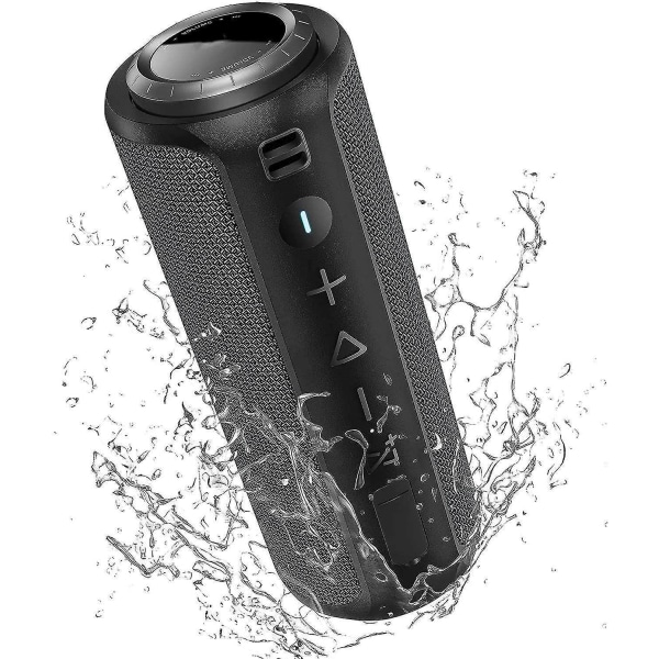 Bluetooth -högtalare 40W IPX7 vattentät bärbar högtalare bluetooth 5.0 med förstärkt bas och högt