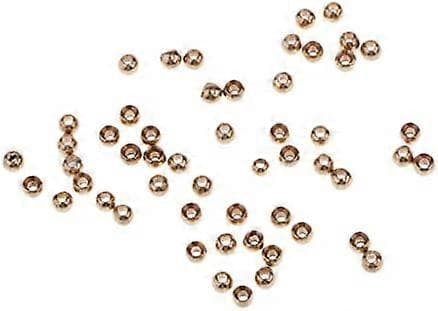 [LCS]Tenlacum Gull 23mm - 38mm Messingperler for fluebinding Messingperlehode (50100 stk) 3.8mm 50pcs