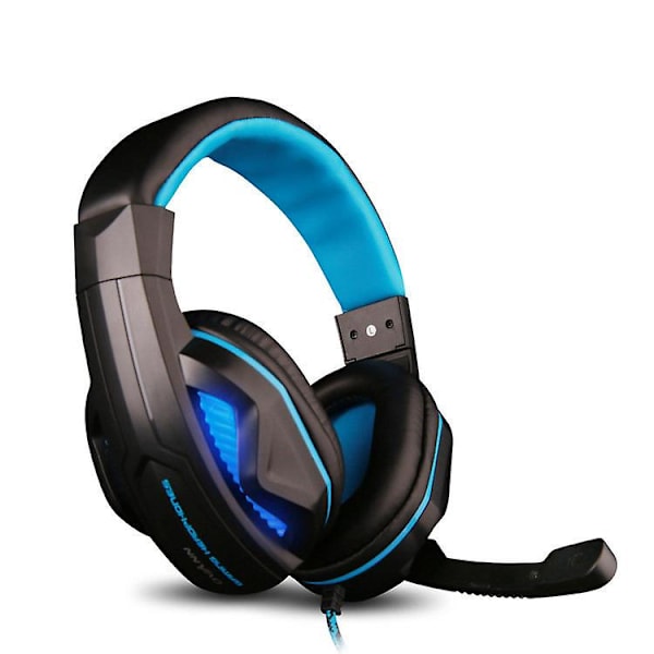 Stereo Gaming Headset med Justerbar Mikrofon och Hög Ljudkvalitet