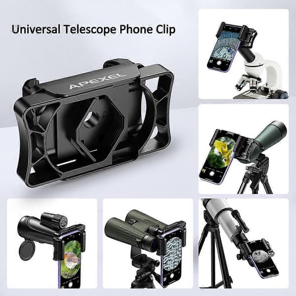 [LCS]APEXEL F002 Teleskop Telefonadapter Okularlinsanslutning