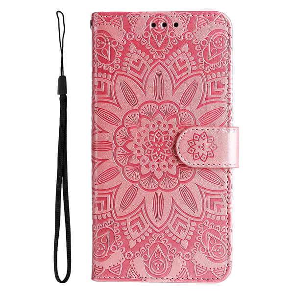 Læder telefoncover til iPhone 14 Pro Max Pink
