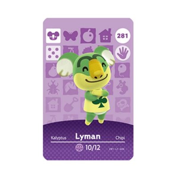 NFC Spillkort for Animal Crossing, Kompatibel med Nintendo Swi