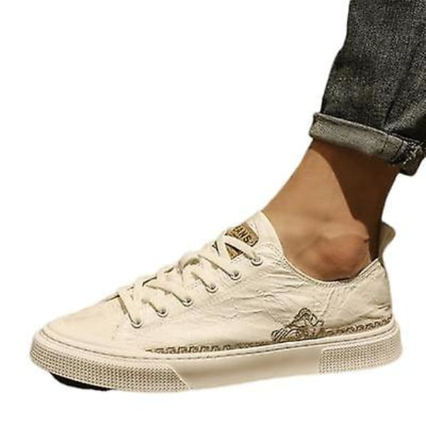 Åndbare Tynde Herresko Trendy Sko White 44