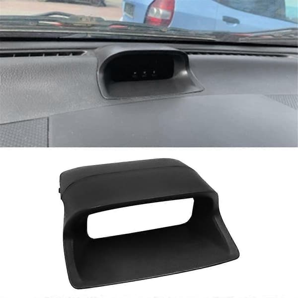 [LCS] Bil Dash Elektroniske Klokker Ramme for Aveo Sail 2006-2012 Midtkonsoll Digital Klokke Display Panel Black
