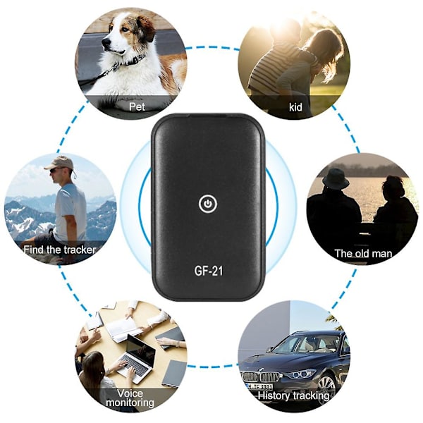 Mini Bil GPS Tracker Realtid Anti-förlorad GPS Enhet GPS Lokalisator
