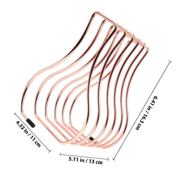 Rose Gold Bokstøtte for Oppbevaring med Bokholder 1 Stykke