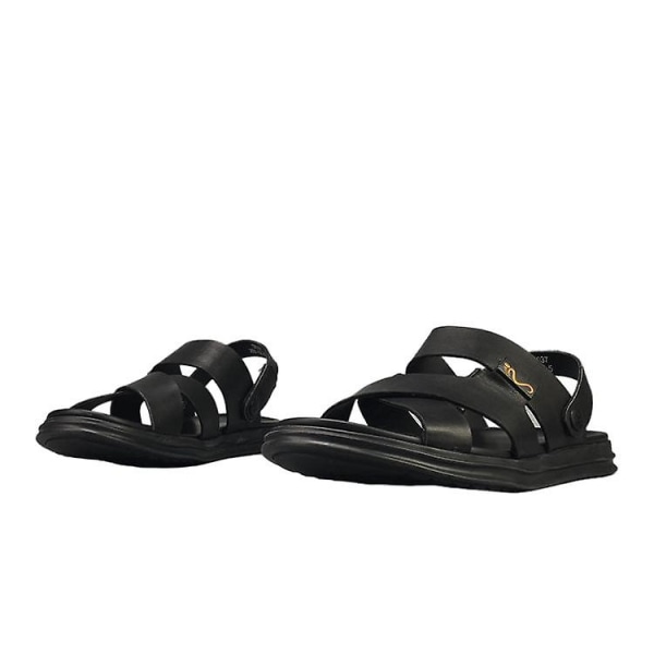 Casual strandskor för män Mjuksulade sandaler och tofflor 42