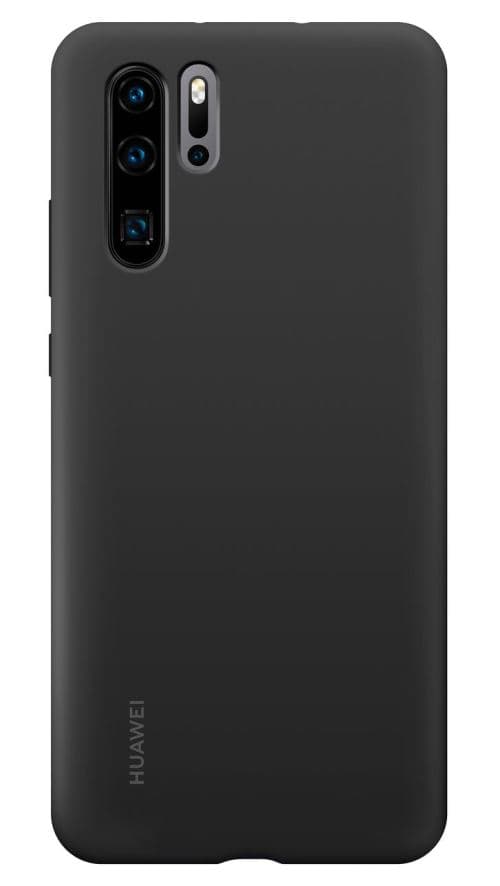 [LCS] Huawei svart silikon hardt deksel til P30 Pro