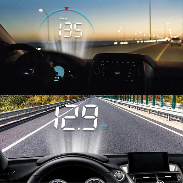 Intelligent Heads Up Display High Definition Eftermonteret Speedometer [CE/RoSH-certificeret]