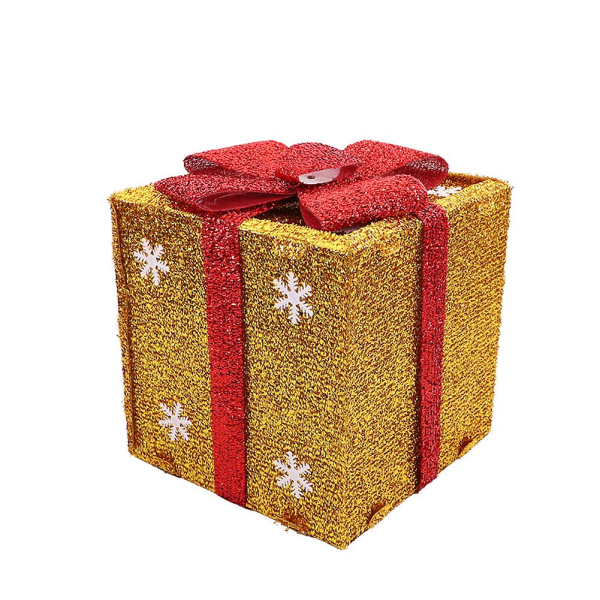 Swotgdoby 2 Jul Snöflinga Presentförpackning, Presentask Jul