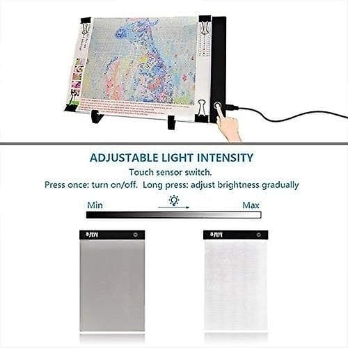[LCS] Diamond Painting A5/A4 LED-lysplade dæmpbart lyspladesæt only A4 Light Pad