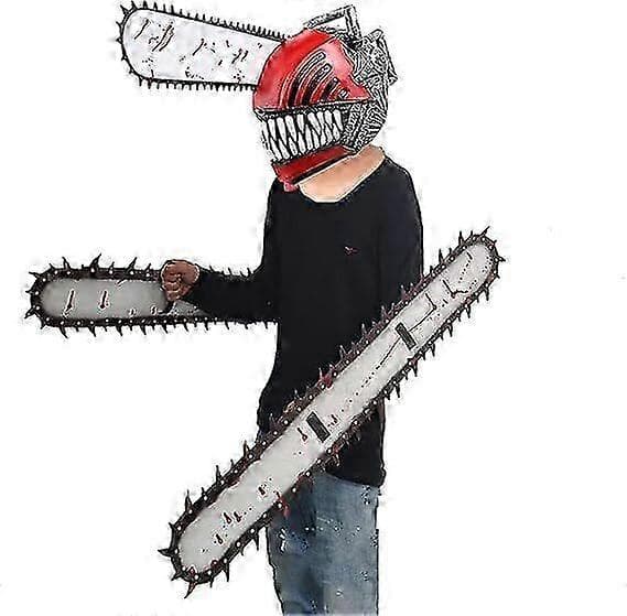2025 Anime Chainsaw Man -naamio käsisahalla
