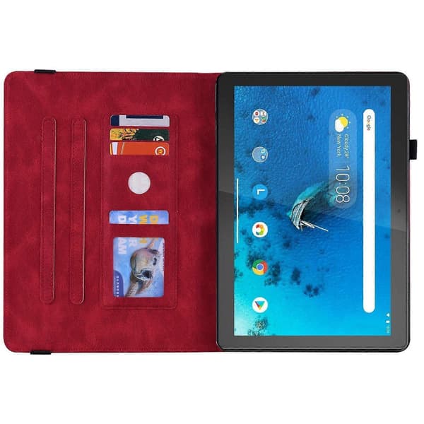 [LCS]Surfplattefodral för Lenovo Tab M10 TB-X605L/X605F Red