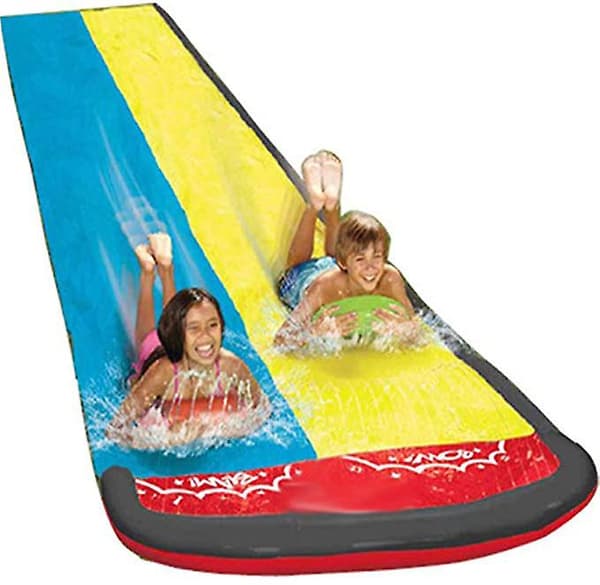 [LCS]Vandrutsjebane, sommerlegetøj med indbygget sprinkler Single size