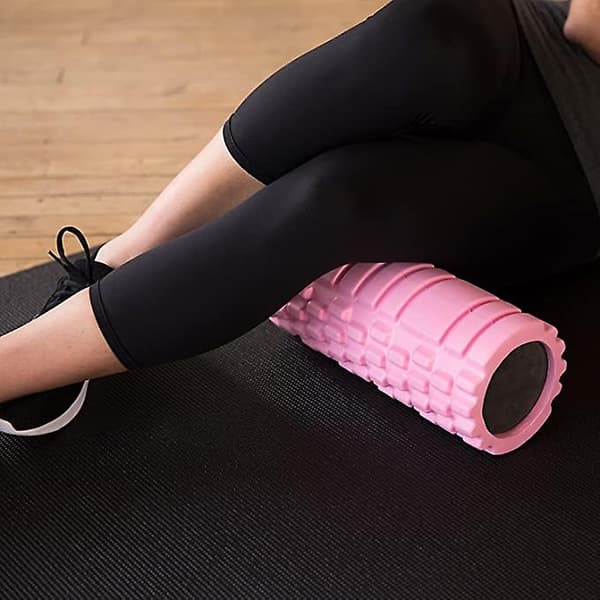 Eva Ihålig Yogarulle, Skumaxel Balansstång pink