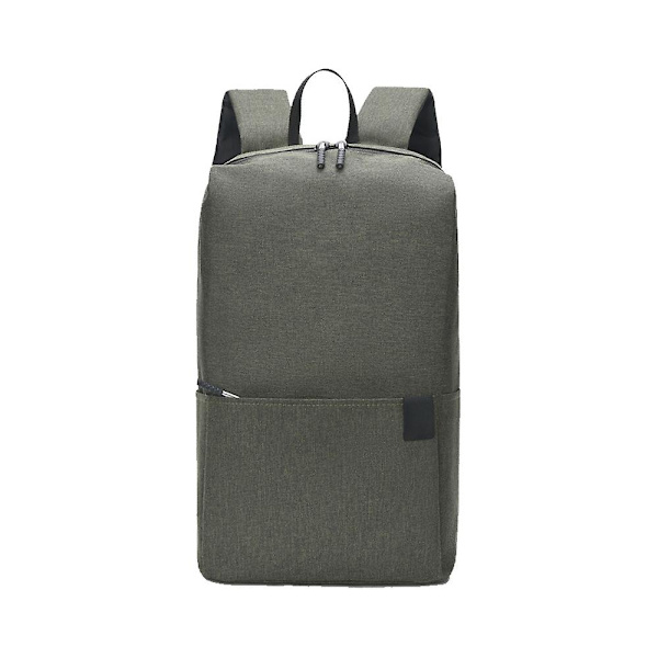 Sportryggsäck Vattentät Färgglad Daglig Unisex Sport Reseryggsäck Dark Green